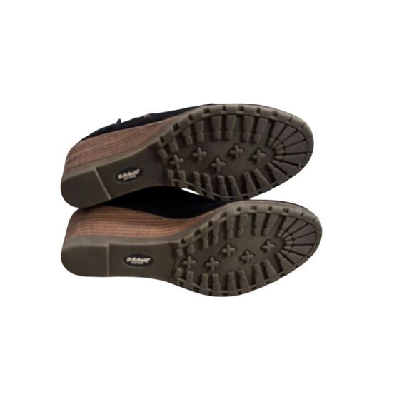 Dr. Scholl's Women's Black Wedge Ankle Bootie Size 8 - Picture 7 of 9